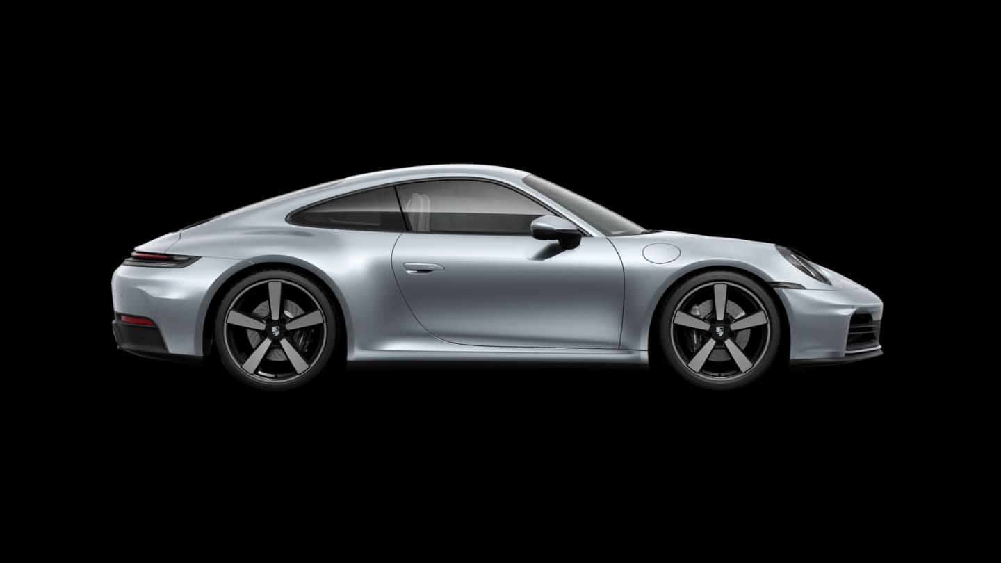 Side view of 911