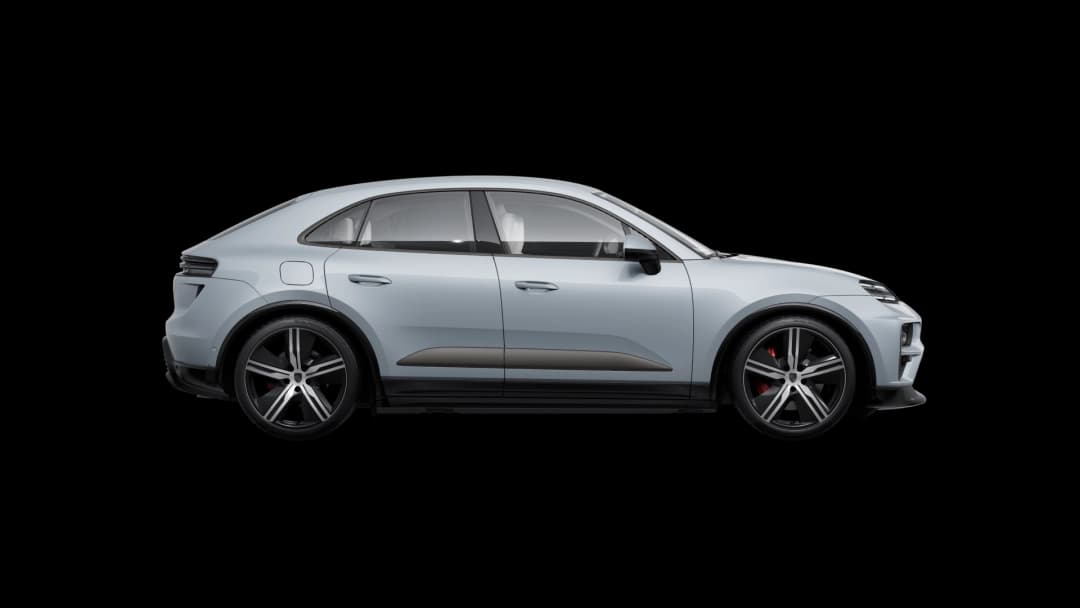 Side view of macan
